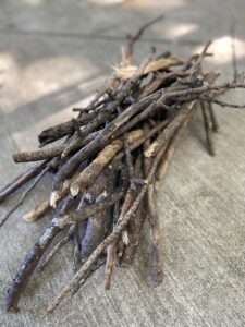 Peach bbq smoker wood kindling | Firewood King Tulsa